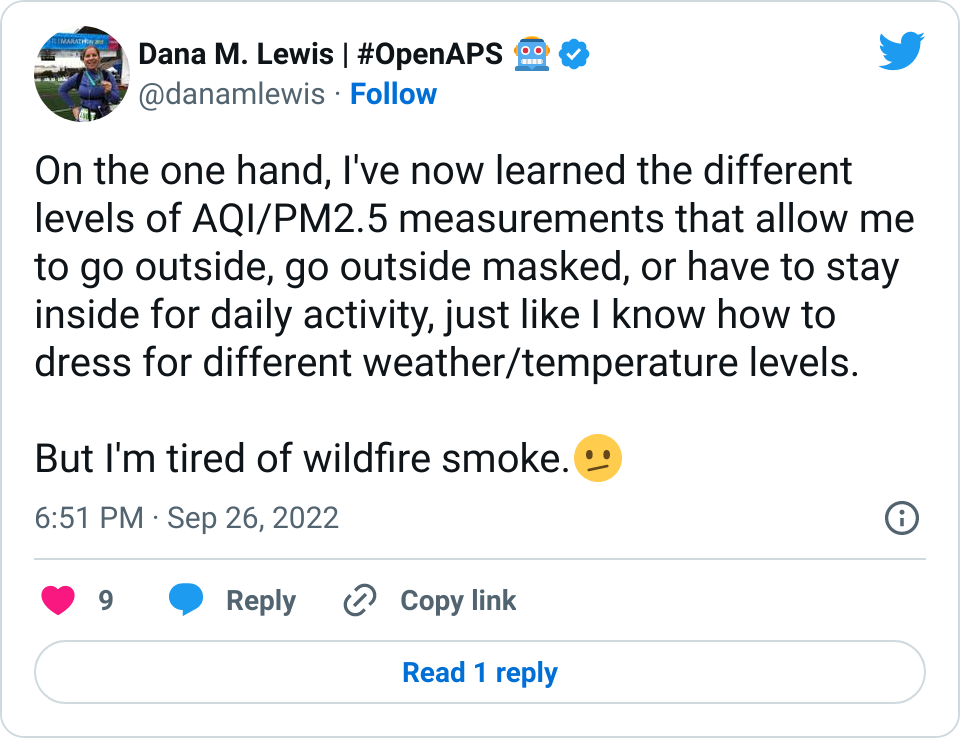 Tired of wildfire smoke making it hard to exercise easily outdoors